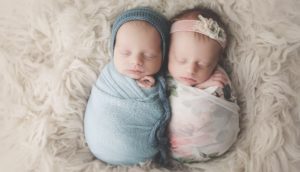 Denver Colorado Newborn twin photo